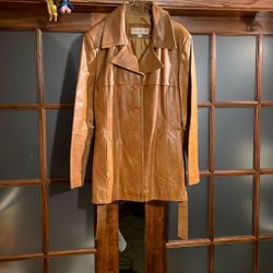 Frederick Roy’s Leather Jacket Very Good Condition Long 