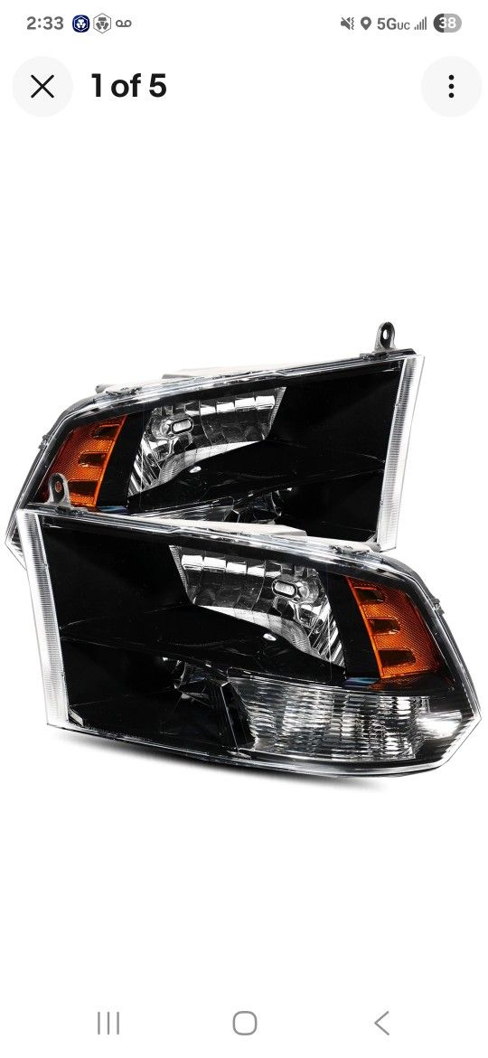 Ram 2009-2018 Headlights