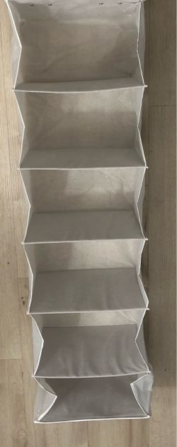 6-Shelf Hanging Closet Organizer