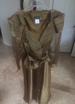 Gold dress