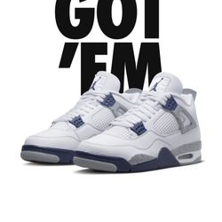 Jordan 4 Midnight Navy