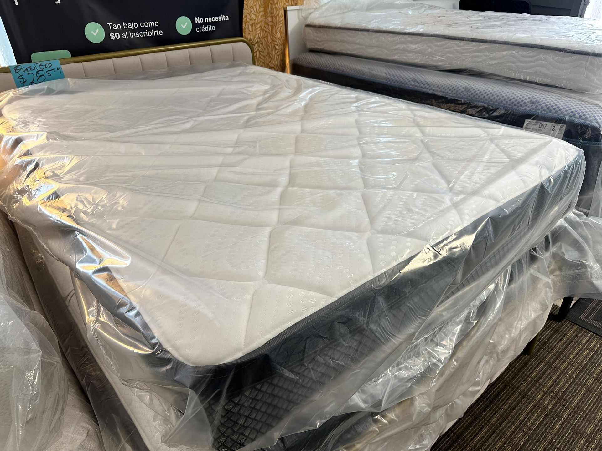 9” New Euro Full Mattress