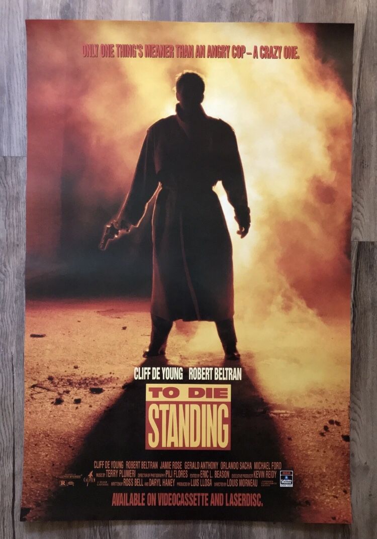 90’s Action Crime Movie Poster