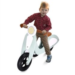 Sport Wooden Balance Bike Vespa Scooter Design Mini Motor Bike for Children