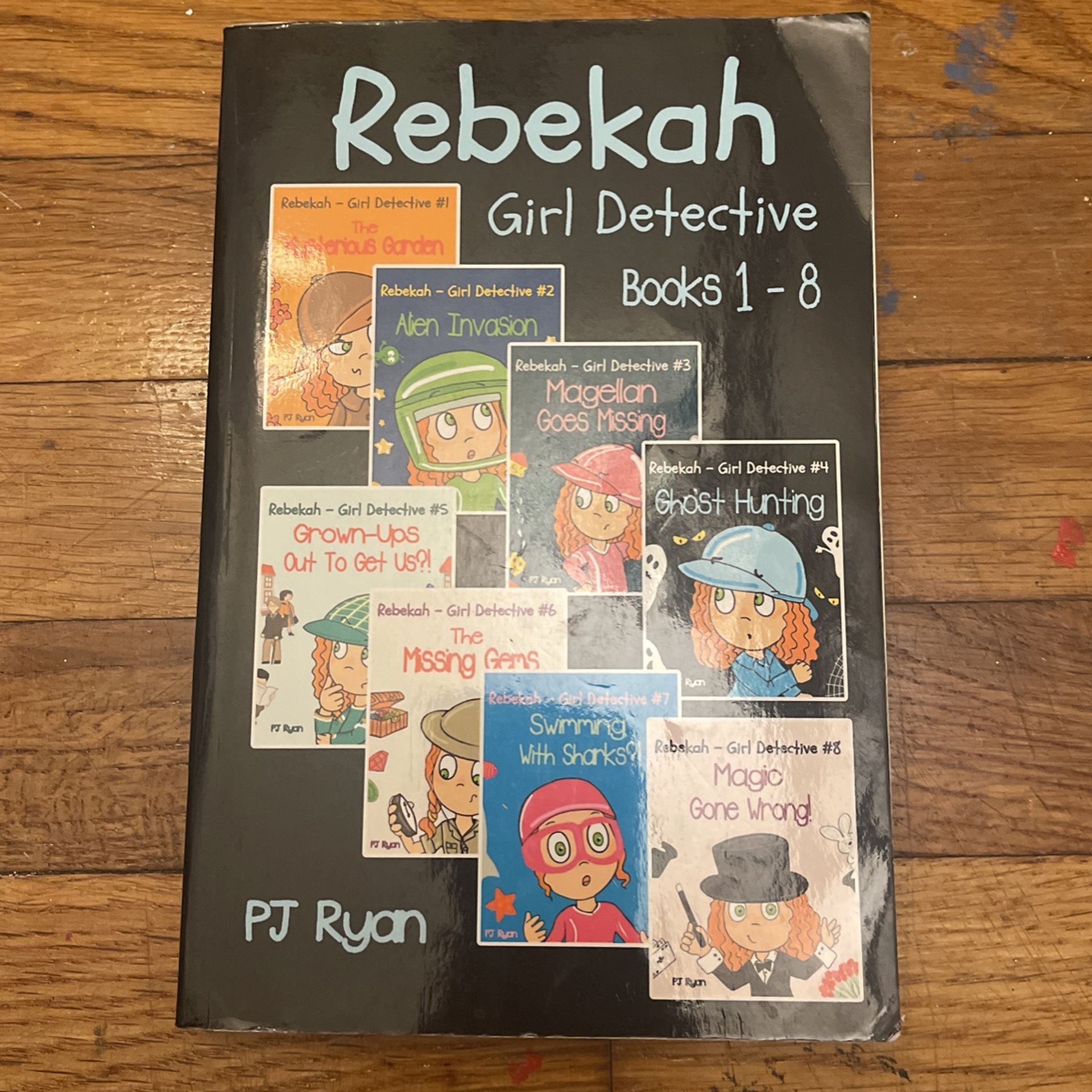 Rebecca girl detective books 1 to 8