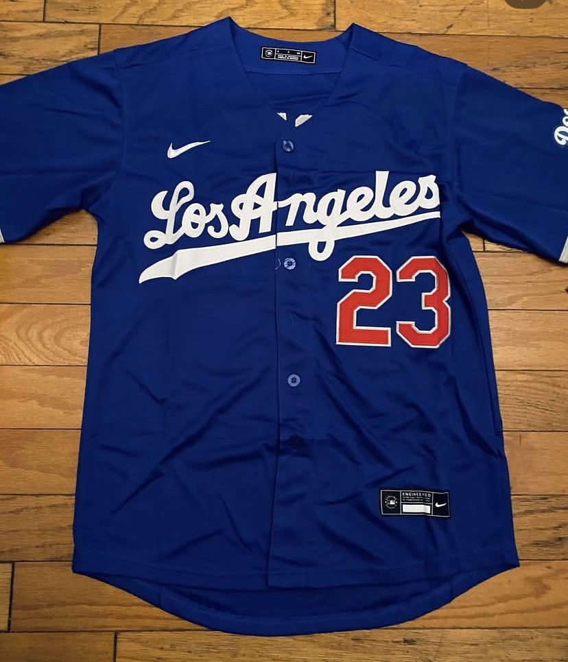 Tucker Road Blue Dodgers Jersey, Ohtani, Freeman Betts