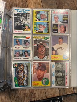 Binder full of Baseball cards