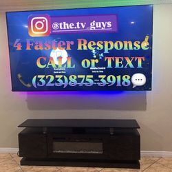 LED Lights Tv Mounts Fireplace An Sound Bar 