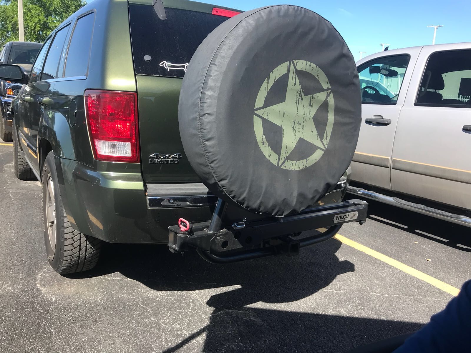 WILCO SPARE TIRE CARRIER