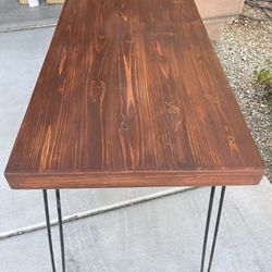 Sleekform Folding Desk Lightweight Portable Wood Table, Small Wooden Foldable 