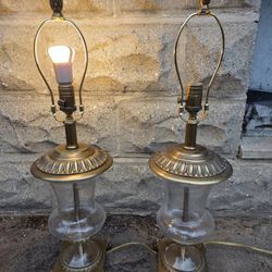 Vintage Brass Lamps