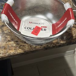 Morikavo Stainless Steel Colander 5qt