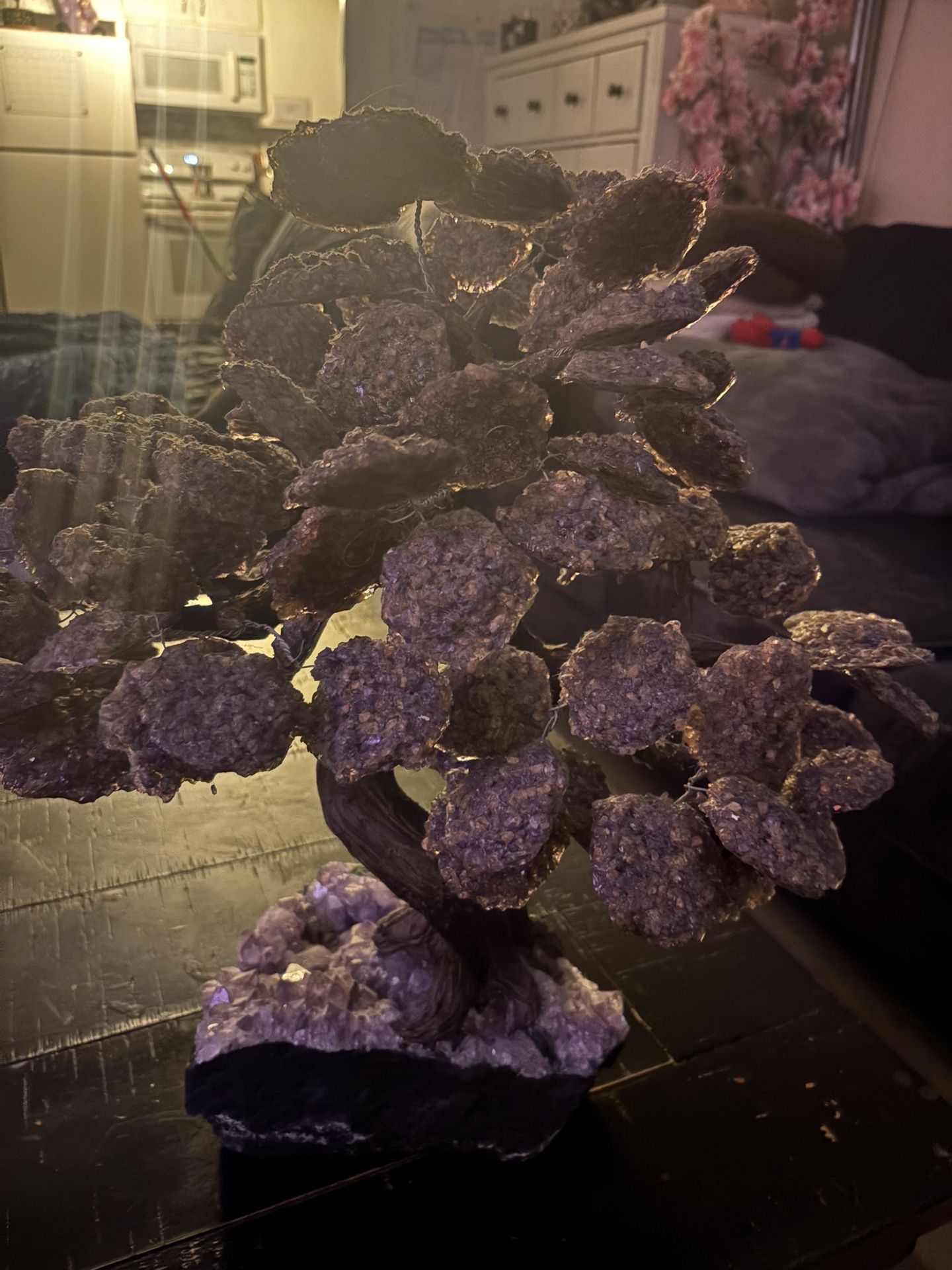 Amethyst Crystal Rock Tree