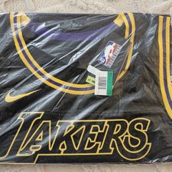 Nike Los Angeles Lakers Kobe Bryant Black Mamba City Edition Swingman Jersey Black/Gold Xl