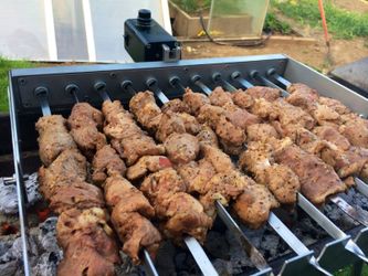 SUPER GRILL BBQ AUTOMATIC ROTISARY