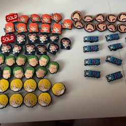 One Piece Croc Charms $3 Each 