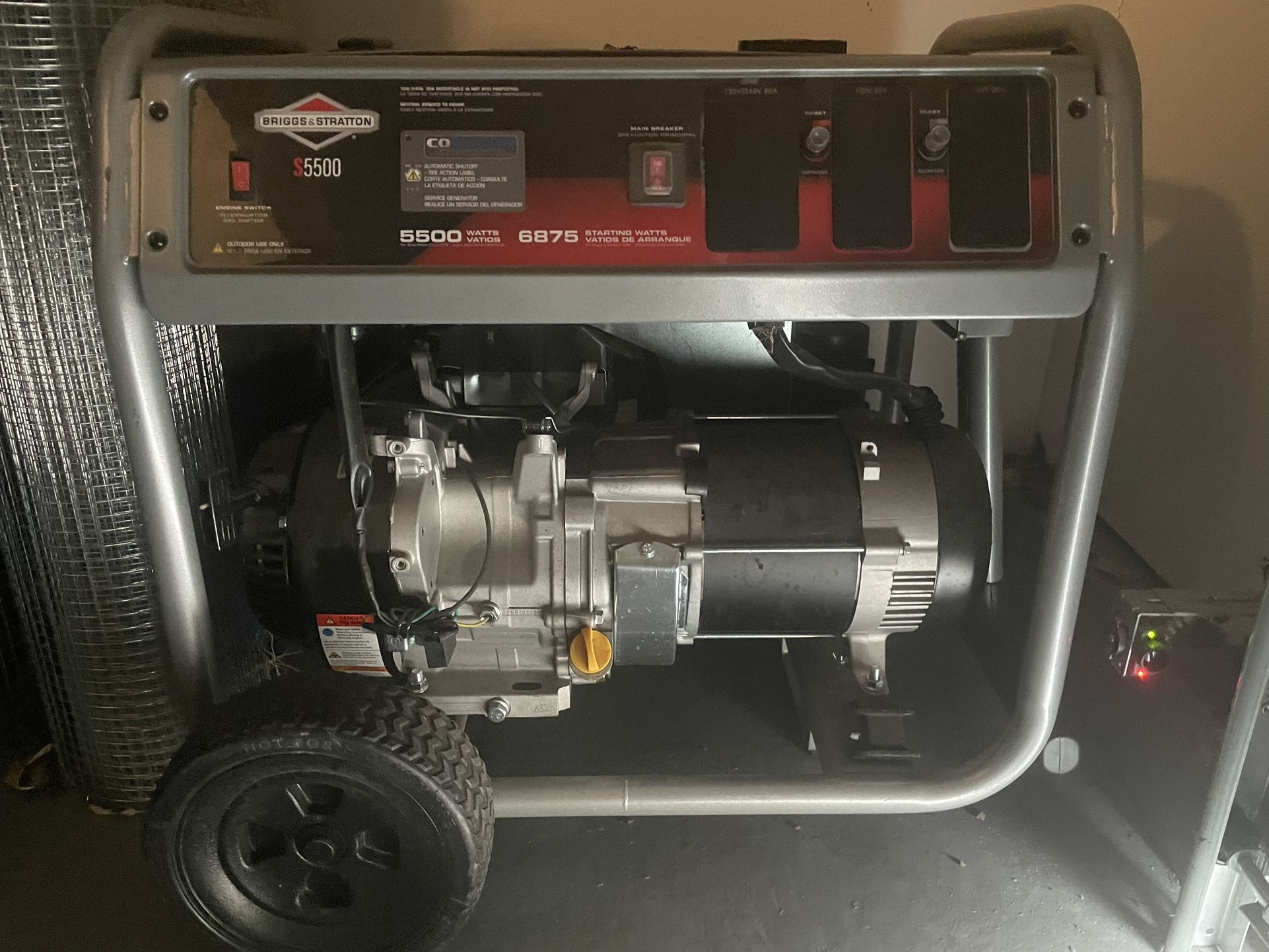 5500  watt Generator