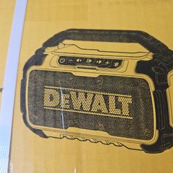 New Dewalt 20v job site Bluetooth speaker(FIRM 100)