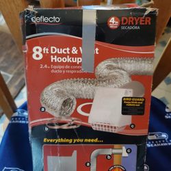 DRYER HOSE AN FURNACE  FILTERS BOTH THINGS BRAND NEW NEVER USED