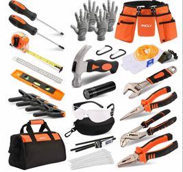 Small Real Hand Tools Kit, Children Construction Learning Tools Hammer Screwdriver For Home DIY Building And Woodworking, Come With Tool Belt & SEARCH