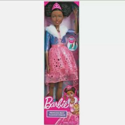 Barbie 28 Inch Best Fashion Friend Princess Adventure African American Doll