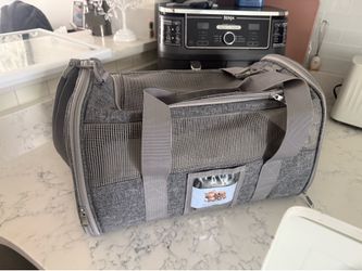 Dog Caddy with Top Opening & Side openings Shoulder Strap