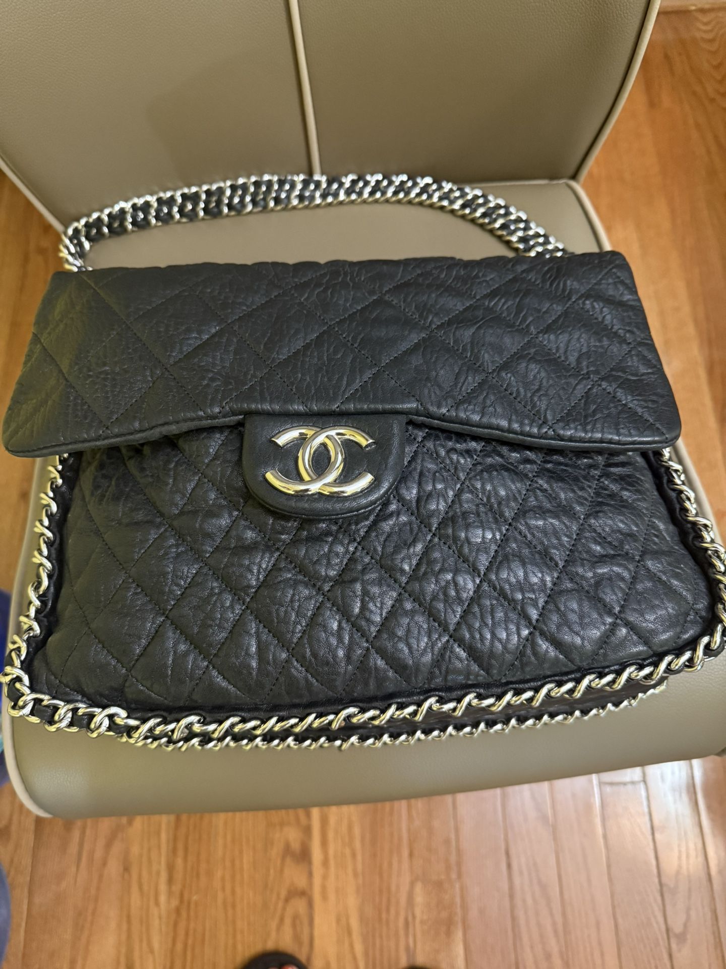 Authentic Chanel Chain Around Handbag