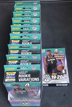 30 Brand New Mosaic NBA Hangers Zion? Ja? Rookie!