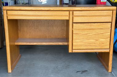 Solid Oak Desk