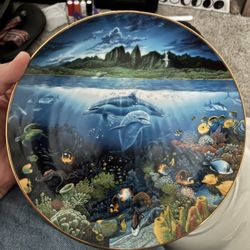 The Discovery Of Angola Decorative Plate