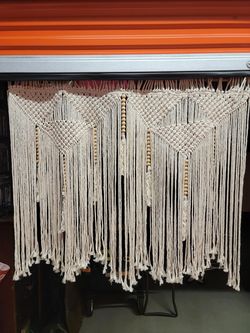 Macrame wall decor