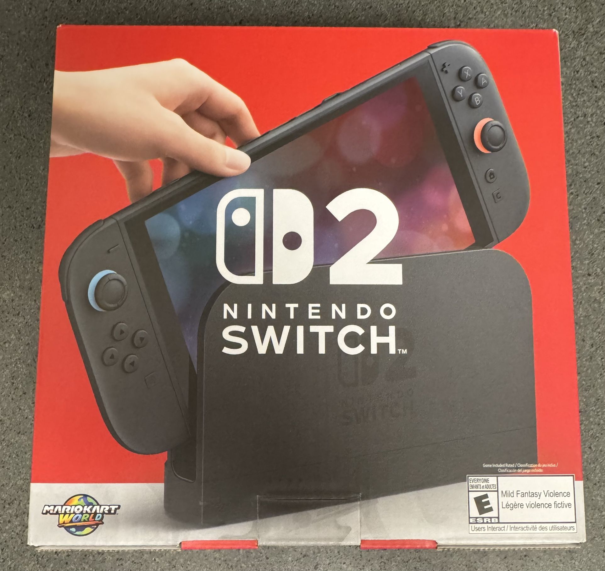 Nintendo Switch 2 Mario Kart World Bundle - New