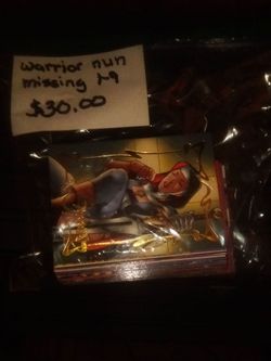 Warrior nun,sultry summer swimsuit,X-Men,lady death cards