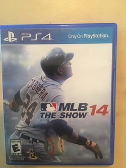 Sony PlayStation ps4 mlb 14