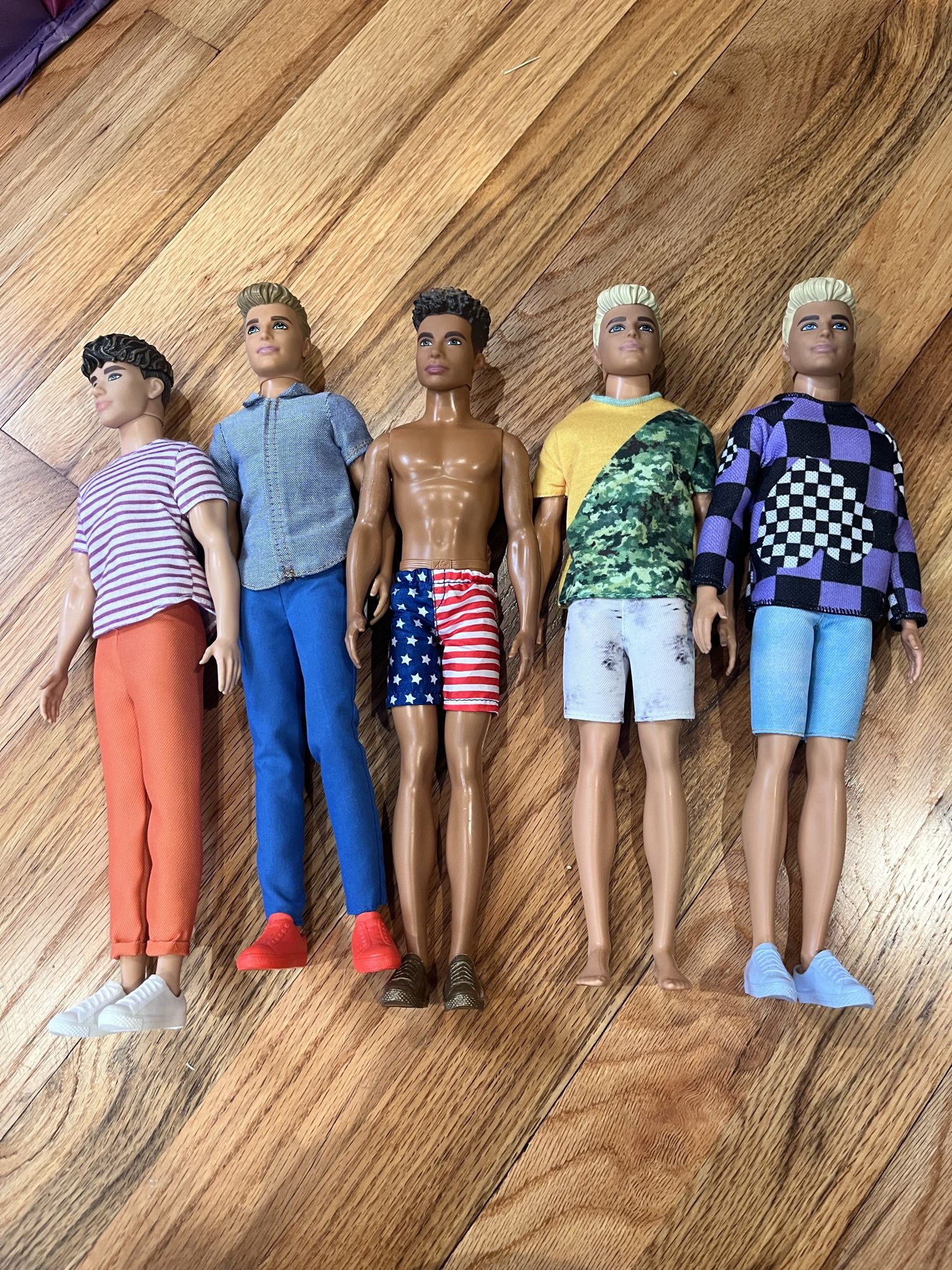 Ken Dolls Lot 