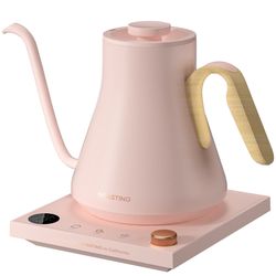 INTASTING Gooseneck Electric Kettle - 0.9L, Precise Temperature Control