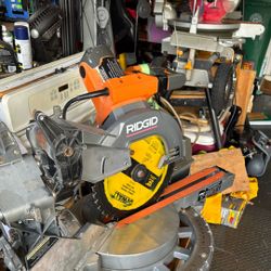 Rigid 12” Compound Miter Saw $75
