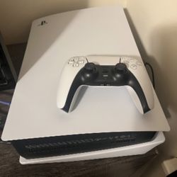 Ps5 Console Controller ! All Cords ! Like New