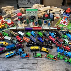 BIG Collection of Thomas & Friends Wooden Railway Tank Trains