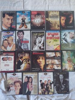 Old DVD movies pack of 25