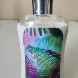 Original Bath & Body Works INTO THE WILD Body Lotion 8 Fl Oz NEW Discontinued 