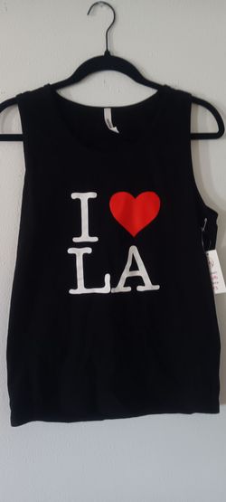 I Love LA muscle tee