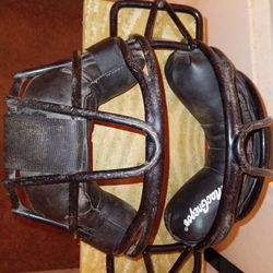MacGregor-black padded protective catcher's mask