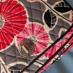 Vera Bradley Turnlock Crossbody in the discontinued "Cheery Blossoms" pattern.