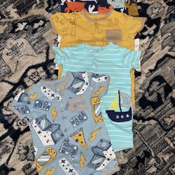 Like New 12 Month Boy Rompers