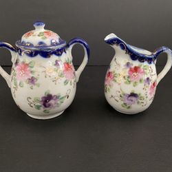 Vintage Sugar & Creamer Set