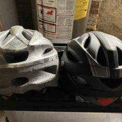 2 Bell Bike Helmets Never Used!