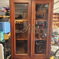 Curio Cabinet/ China Hutch Lighted Display