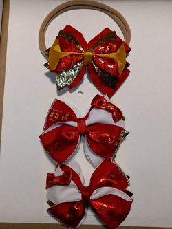 Moñitos Para Niñas. Girls Hair Bows.