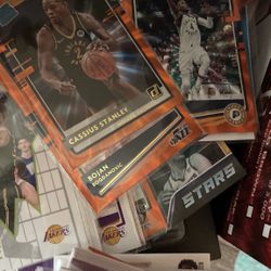 DONRUSS AND CONTENDERS NBA LOT 